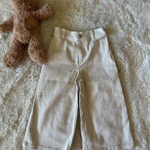 NEW Nordstrom Kids Cream Casual Pants